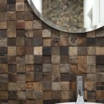 Renaza Reclaimed Timber Tiles – Rustico 302 – Brindabella Bathrooms Sydney Copyright Eliot Cohen - Zeitgeist Photographyemail: eliot@zeitgeist.com.au